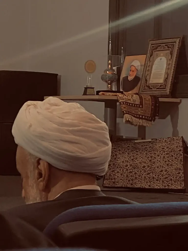 تسلم الشيخ جعفر المهاجر لجائزة الفارابي