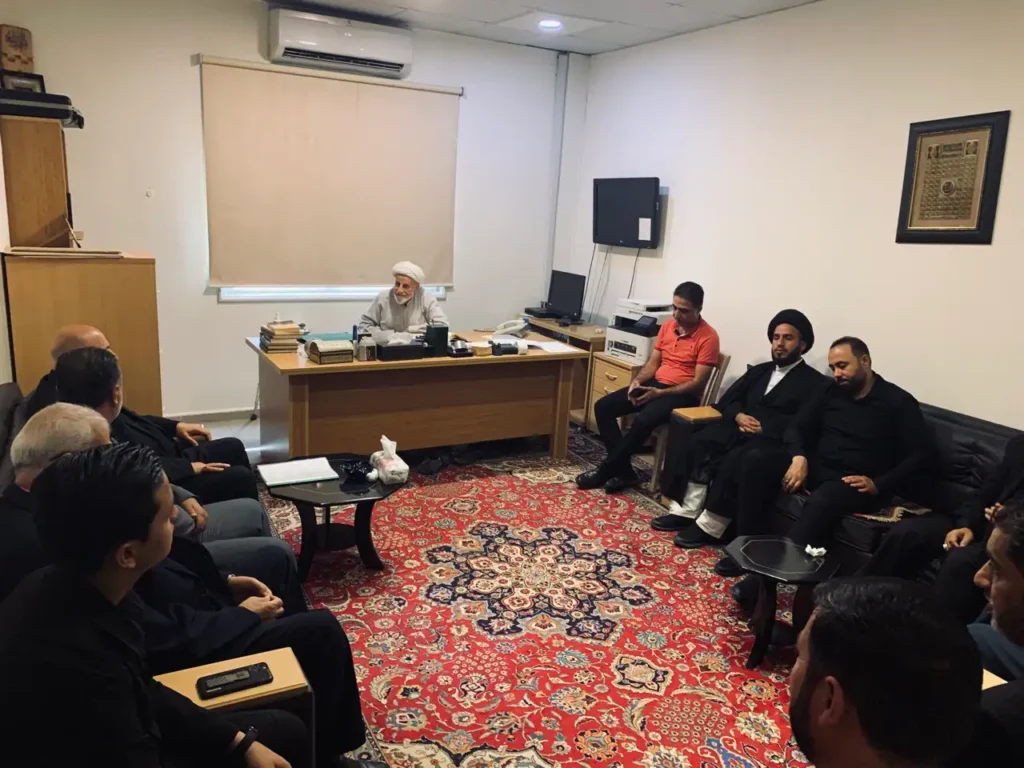 زيارة وفد من العتبة الحسينية المقدسة
