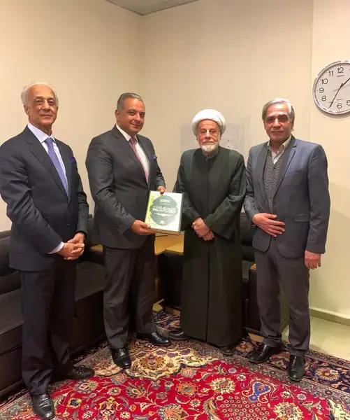 معالي وزير الثقافة القاضي محمد مرتضى يزور مركز بهاء الدين العاملي