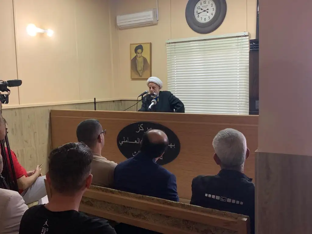 من أجواء محاضرة "المقاومة الاسلامية في حركة التاريخ"