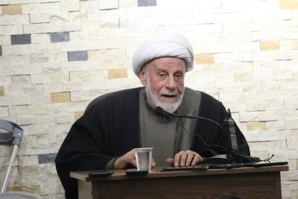 من أجواء محاضرة محاضرات في أصول البحث 